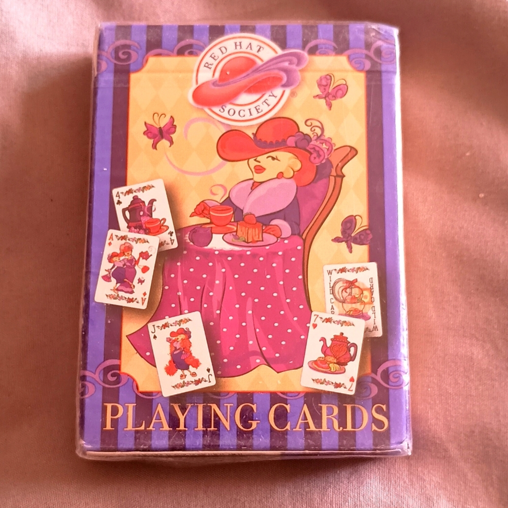 The Red hat club series of bicycle playing cards